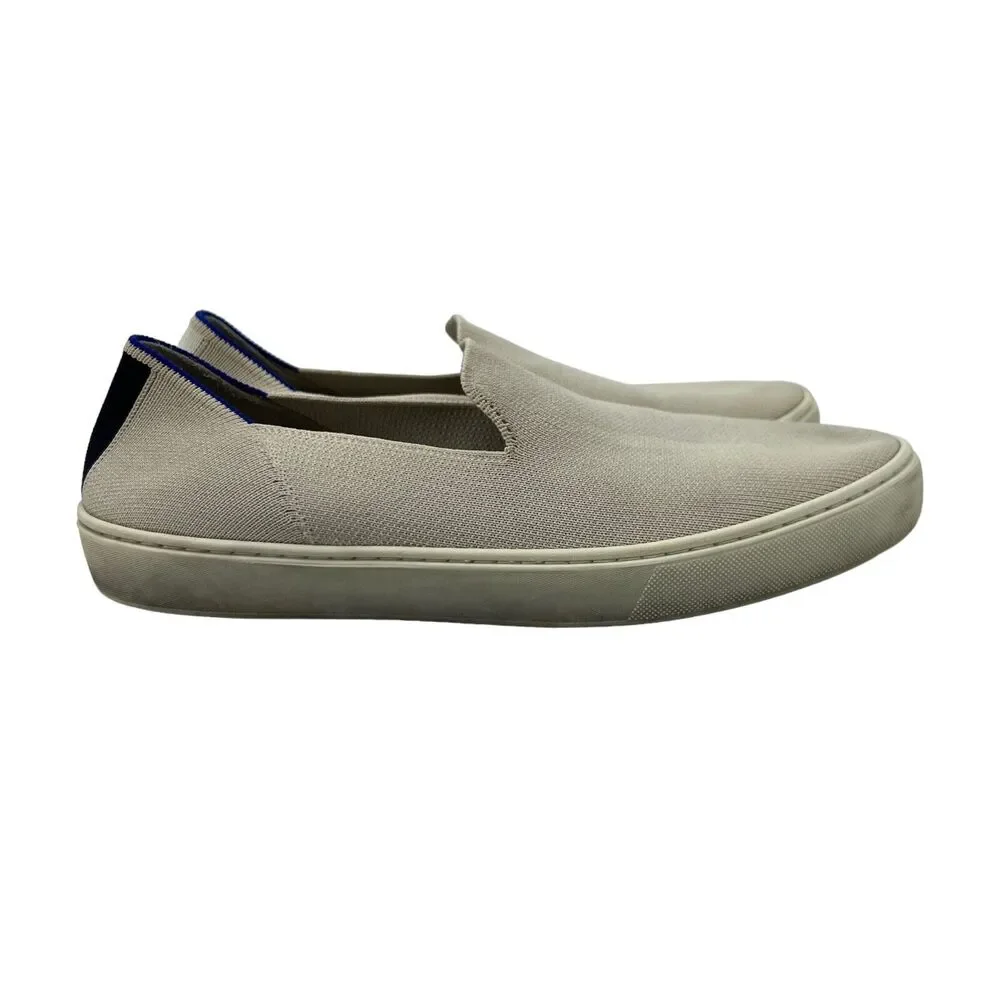 Rothys Shoes Womens 10 The Original Slip On Sneaker Ash Gray Loafer Casual Daily